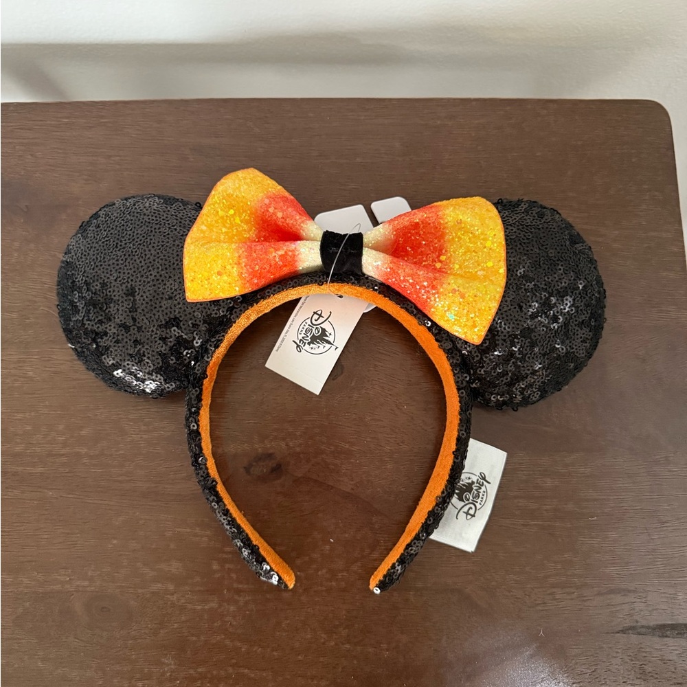 Disney Candy Corn Mickey Mouse Ears Hair Accessory